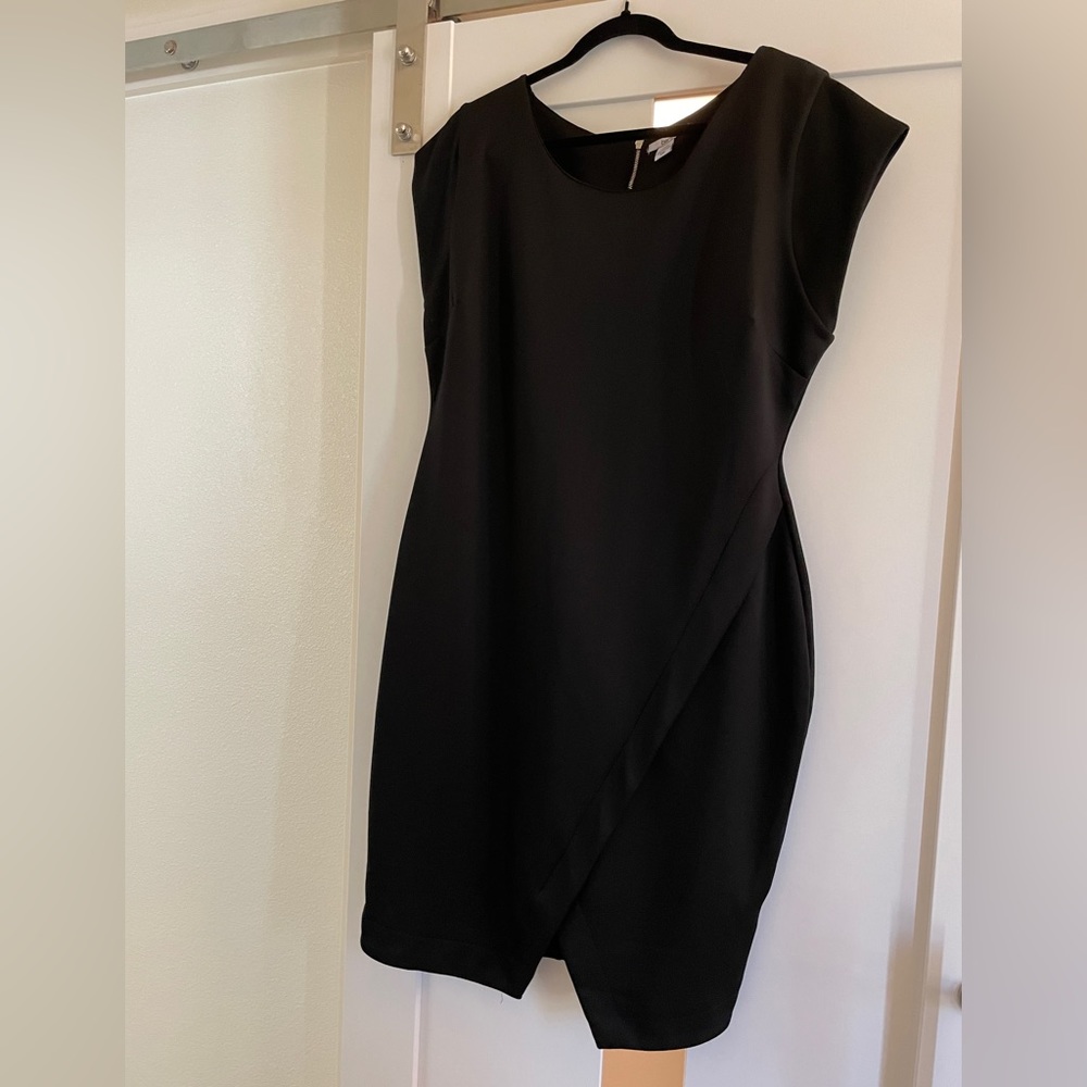 Bar III black dress.